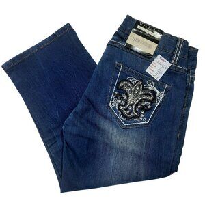 NWT Women's Basic Capri Jeans Size 5